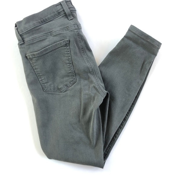 Current/Elliott The Stiletto Skinny Jeans in Gray - Picture 4 of 6